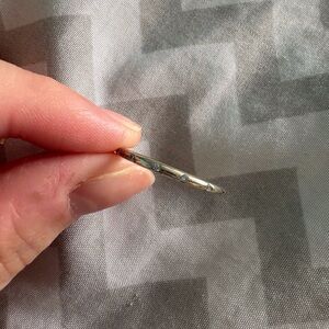 Pandora Silver Sparkling Band Ring Size 9